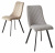 Стул TYCOON BLUVEL-03 LIGHT GREY, велюр М-City