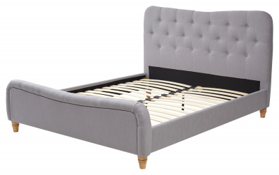 Кровать SWEET JAZMIN 160*200 ткань Grey 2