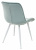 Стул MONACO UF910-15 LIGHT GREEN, велюр/белый каркас M-City