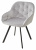 Фото: Стул GALE BLUVEL-03 LIGHT GREY, велюр/ черный каркас, поворот.360 град., М-City Стул GALE BLUVEL-03 LIGHT GREY, велюр/ черный каркас, поворот.360 град., М-City