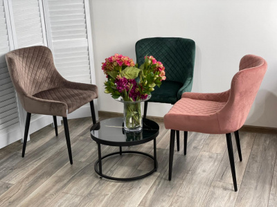 Стул SORREL BLUVEL-52 PINK, велюр М-City