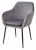 Стул ALABAMA BLUVEL-14 GREY, велюр М-City