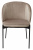 Стул DIANA BLUVEL-40 BEIGE, велюр / черный каркас М-City
