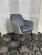 Стул ALABAMA BLUVEL-14 GREY, велюр М-City