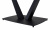 Стол ALATRI 120 GLOSS STATUARIO WHITE SINTERED STONE / BLACK М-City