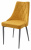 Стул NEPAL BLUVEL-68 YELLOW/ серый каркас, велюр M-City