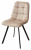 Фото: Стул CHILLI SQUARE PK6015-10(VBP210) античный бежевый, велюр М-City Стул CHILLI SQUARE PK6015-10(VBP210) античный бежевый, велюр М-City