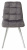Стул CHILLI SQUARE PK6015-02 (VBP202) античный темно-серый, велюр/ белый каркас М-City