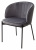 Фото: Стул DIANA BLUVEL-14 GREY, велюр / черный каркас М-City Стул DIANA BLUVEL-14 GREY, велюр / черный каркас М-City