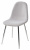 Стул PESCARA UF910-02 LIGHT GREY, велюр  М-City