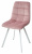 Стул CHILLI SQUARE G108-15 пепел розы/ белый каркас, велюр М-City