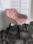 Стул BREEZE G108-15 пепел розы, велюр/ черный каркас М-City