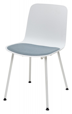 Стул SLEEK F10FA WHITE - BLUE М-City