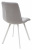 Стул CHILLI SQUARE UF860-02B серо-голубой, ткань/ белый каркас М-City