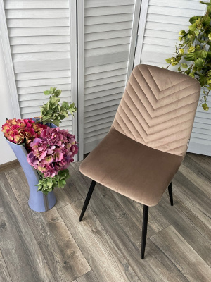 Стул DUKE BLUVEL-40 BEIGE, велюр М-City