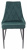 Стул NEPAL BLUVEL-78 GREEN/ серый каркас, велюр M-City