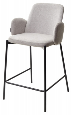 Полубарный стул NYX (H=65cm) VF119 светло-серый / VF120 серый М-City