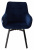 Фото: Стул MAVERICK BLUVEL-86 NAVY BLUE/ черный каркас, поворот.360 град.М-City Стул MAVERICK BLUVEL-86 NAVY BLUE/ черный каркас, поворот.360 град.М-City