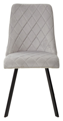 Стул TYCOON BLUVEL-03 LIGHT GREY, велюр М-City