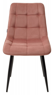 Стул CHIC BLUVEL-52 розовый / черный каркас М-City