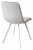 Стул DAIQUIRI BLUVEL-03 LIGHT GREY / белый каркас, велюр М-City