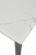 Стол CORNER 120 GLOSS STATUARIO WHITE SINTERED STONE / BLACK М-City