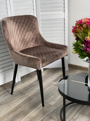 Стул SORREL BLUVEL-38 LATTE, велюр М-City