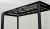 Стол CORNER 120 MATT GOLDEN BLACK SINTERED STONE / BLACK М-City