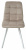 Стул CHILLI SQUARE G108-10 светлый кварц, велюр/ белый каркас, велюр М-City