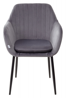 Стул ALABAMA BLUVEL-14 GREY, велюр М-City