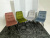 Стул CHILLI SQUARE BLUVEL-06 BLUE, велюр М-City