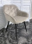 Фото: Стул BREEZE G108-10 светлый кварц/ черный каркас, велюр М-City Стул BREEZE G108-10 светлый кварц/ черный каркас, велюр М-City
