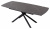 Стол RIVOLI 140 MATT BLACK MARBLE SINTERED STONE/ BLACK М-City