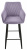 Фото: Стул Диаманте барный Catania Lavender Стул Диаманте барный Catania Lavender