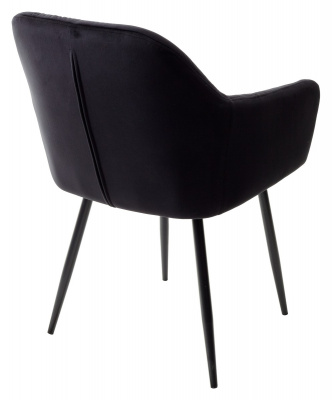 Стул PERU BLUVEL-19 BLACK, велюр M-City