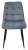 Стул CHIC BLUVEL-06 BLUE / черный каркас М-City