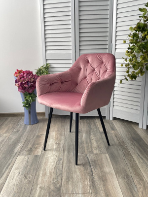 Стул PERU BLUVEL-52 PINK, велюр M-City