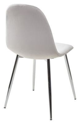 Стул PESCARA UF910-02 LIGHT GREY, велюр  М-City