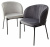 Фото: Стул DIANA BLUVEL-14 GREY, велюр / черный каркас М-City Стул DIANA BLUVEL-14 GREY, велюр / черный каркас М-City