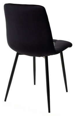 Стул CHILLI BLUVEL-19 BLACK, велюр М-City
