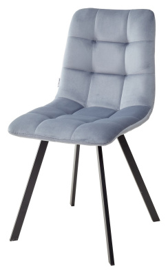 Стул CHILLI SQUARE BLUVEL-06 BLUE, велюр М-City