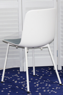 Стул SLEEK F10FA WHITE - BLUE М-City