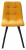 Стул CHILLI-Q SQUARE оранжевый #H20, велюр / черный каркас М-City