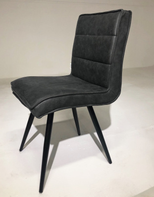 Стул SYLVIE PK-36, темно-серый, микрофибра М-City