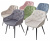 Стул BREEZE G108-27 террариумный мох/ черный каркас, велюр М-City