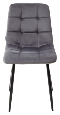 Стул CHILLI BLUVEL-14 GREY, велюр М-City