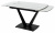 Стол ALATRI 120 GLOSS STATUARIO WHITE SINTERED STONE / BLACK М-City