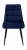 Фото: Стул CHIC BLUVEL-86 NAVY BLUE / черный каркас М-City Стул CHIC BLUVEL-86 NAVY BLUE / черный каркас М-City