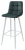 Барный стул LECCO UF910-14 DARK GREEN, велюр/белый каркас М-City