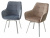 Стул MAVERICK BLUVEL-40 BEIGE/ белый каркас, поворот.360 град. М-City